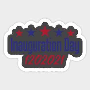 Inauguration day Sticker